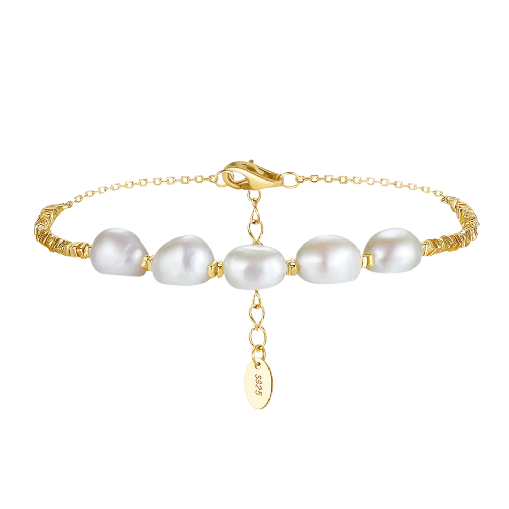 PEPE PEARL BRACELET - GOLD