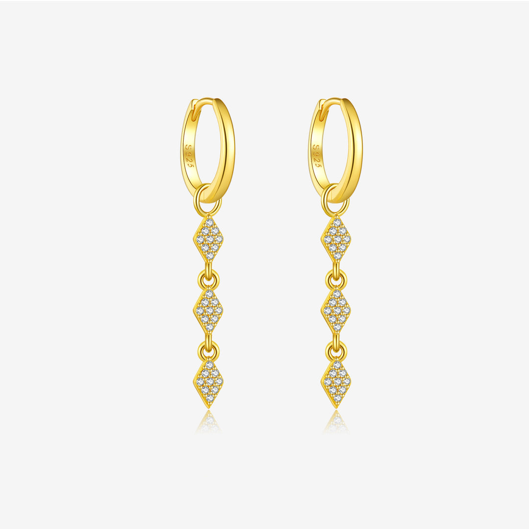 BERNADE CRYSTAL SLEEPERS - GOLD