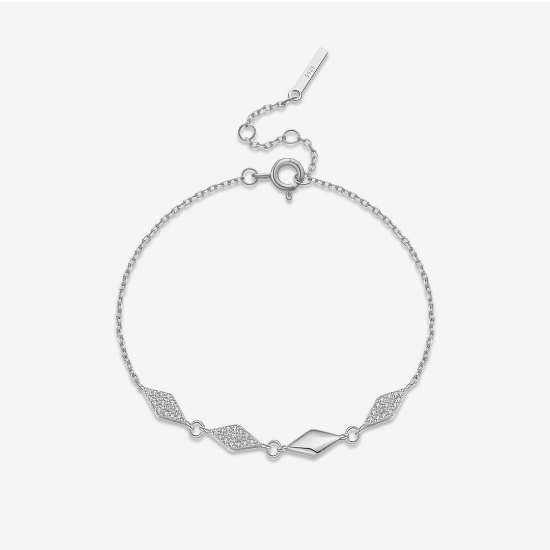 ELLIE PEARL BRACELET - SILVER